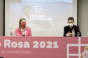 Para o Outubro Rosa deste ano a Portos do Paraná desenvolveu quatro vídeos-depoimentos de mulheres que passaram ou ainda enfrentam um câncer de mama. A programação alusiva ao mês de conscientização sobre a doença terminou ontem (6), mas as produções serão utilizadas no trabalho contínuo de sensibilização. Foto: Claudio Neves/Portos do Paraná