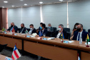 O secretário da Segurança Pública do Paraná, Romulo Marinho Soares, participou nos dias 6 e 7 de outubro da 78ª Reunião Ordinária do Colégio Nacional dos Secretários de Segurança Pública (Consesp), em Palmas (TO). - Palmas, (TO), 07/10/2021  -  Foto: SESP-PR