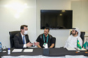 Governador e empresários paranaenses se reúnem com investidores em Dubai. Foto: Governo do Paraná