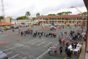 Com exposições de equipamentos, passeios de viatura, tirolesa e até um helicóptero, o Quartel do Comando-Geral abriu as portas para a comunidade entre as 10 e 16 horas deste domingo (17/10) em comemoração ao Dia das Crianças. O evento, que contou com diversos parceiros, foi pensado e organizado para proporcionar um dia especial para os filhos dos policiais militares e para a comunidade no geral. - Curitiba, 17/10/2021 - Foto: PMPR
