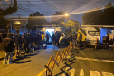 A Ação Integrada de Fiscalização Urbana (AIFU) fiscalizou 17 pontos comerciais da Capital entre a noite de sexta-feira (15/10) e a noite de domingo (17/10), e o trabalho resultou em sete estabelecimentos fechados e sete pessoas encaminhadas. - Curitiba, 18/10/2021 - Foto: AIFU/SESP-PR