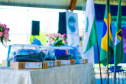 Mais 13 colégios estaduais de oito municípios receberam nesta segunda-feira (18) 117 kits educacionais de robótica — nove para cada instituição de ensino. Foram contempladas, desta vez, escolas do Núcleo Regional de Educação (NRE) da Área Metropolitana Norte. A cerimônia de entrega dos kits aconteceu no Colégio Estadual Altair da Silva Leme, em Colombo. Foto: Guilherme Flores/Casa Civil