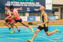 O Centro Nacional de Treinamento em Atletismo (CNTA), em Cascavel, mais uma vez foi palco de grandes disputas e importantes conquistas do atletismo paranaense. Neste último fim de semana (16 e 17), a cidade foi sede das mais variadas competições do atletismo na etapa estadual dos Jogos da Juventude do Paraná (JOJUPS) e dos Jogos Abertos do Paraná (JAPS), que contabilizaram 43 municípios participantes e mais de 500 atletas. -  Curitiba, 18/10/2021 - Foto: Alexsandro Felix