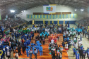 Cerimônia de abertura da 15ª edição dos Jogos de Integração do Idoso (JIIDOS). -  Guaratuba, 18/10/2021 - Foto: Clóvis Santos/ Esporte Paraná