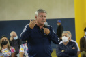 Cerimônia de abertura da 15ª edição dos Jogos de Integração do Idoso (JIIDOS). -  Guaratuba, 18/10/2021 - Foto: Clóvis Santos/ Esporte Paraná