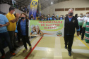 Cerimônia de abertura da 15ª edição dos Jogos de Integração do Idoso (JIIDOS). -  Guaratuba, 18/10/2021 - Foto: Clóvis Santos/ Esporte Paraná
