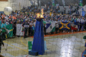 Abertura dos Jogos da Integração do Idoso, em Guaratuba. Foto: Valdelino Pontes/AEN
