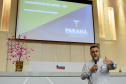A importância da regionalização da Saúde no desenvolvimento do Planejamento Regional Integrado (PRI) foi destacada pelo secretário de Estado da Saúde, Beto Preto, em Maringá, com as Regionais de Saúde da abrangência da Macrorregião Noroeste, nesta terça-feira (19). - Maringá, 19/10/2021 - Foto: Américo Antonio/SESA