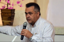 A importância da regionalização da Saúde no desenvolvimento do Planejamento Regional Integrado (PRI) foi destacada pelo secretário de Estado da Saúde, Beto Preto, em Maringá, com as Regionais de Saúde da abrangência da Macrorregião Noroeste, nesta terça-feira (19). - Maringá, 19/10/2021 - Foto: Américo Antonio/SESA