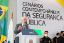 O vice governador Darci Piana participa  nesta quarta-feira  (20) do lançamento de programa de cursos de atualização profissional e de especialização nas áreas de Polícia Comunitária, Mediação de Conflitos e Análise Criminal para 6,2 mil profissionais de todo o Paraná,  no Palacio Iguacu.   Curitiba, 20/10/2021 -  Foto: Geraldo Bubniak/AEN