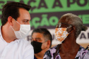 Governador Carlos Massa Ratinho Junior entrega casas em Marumbi. Foto: Jonathan Campos/AEN
