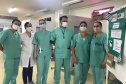 O Hospital Universitário do Oeste do Paraná (Huop) foi selecionado pelo Ministério da Saúde para participar do projeto “Saúde em Nossas Mãos”. O objetivo é estudar medidas que auxiliem na prevenção de infecções, e assim, melhorar a segurança do paciente. - Cascavel, 21/10/2021 - Foto: HUOP