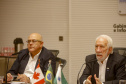 28.10.2021 - Vice Governador Darci Piana em reunião com representantes do Canadá.
Foto Gilson Abreu/AEN