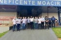 O secretário de Estado da Saúde, Beto Preto, assinou nesta sexta-feira (5) a autorização para o aumento no repasse de custeio ao Hospital Moacir Micheletto, em Assis Chateaubriand, logo após a visita na unidade. - Assis Chateaubriand, 05/11/2021 - Foto: Andressa Desyreé / Sesa