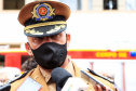 O governador Carlos Massa Ratinho Junior participou, nesta segunda-feira (8), em Curitiba, da passagem de comando do Corpo de Bombeiros do Paraná. Há mais de 30 anos na corporação, o coronel Manoel Vasco de Figueiredo Junior assume o posto de comandante-geral no lugar do coronel Gerson Gross, que tinha sido empossado em janeiro deste ano e agora segue para a reserva remunerada.Foto:José Fernando Ogura/AEN