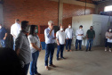 Entrega de pavimentação de estrada rural e de máquinas, caminhão e equipamentos para cooperativas de agricultura familiar, inauguração de cozinha comunitária. Estas foram algumas das ações dos secretários estaduais da Agricultura e do Abastecimento, Norberto Ortigara, e do Planejamento e Projetos Estruturantes, Valdemar Bernardo Jorge, na semana passada na região do Norte Pioneiro. - Curitiba, 08/11/2021 - Foto: SEAB