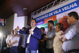  O governador Carlos Massa Ratinho Junior assinou nesta quarta-feira (19) o contrato de concessão de áreas do Parque Estadual Vila Velha, em Ponta Grossa, nos Campos Gerais, para a empresa Eco Parques do Brasil S/A. A empresa vai investir em serviços de apoio à visitação, turismo sustentável e recreação é de trinta anos. Foto: Gilson Abreu/AEN