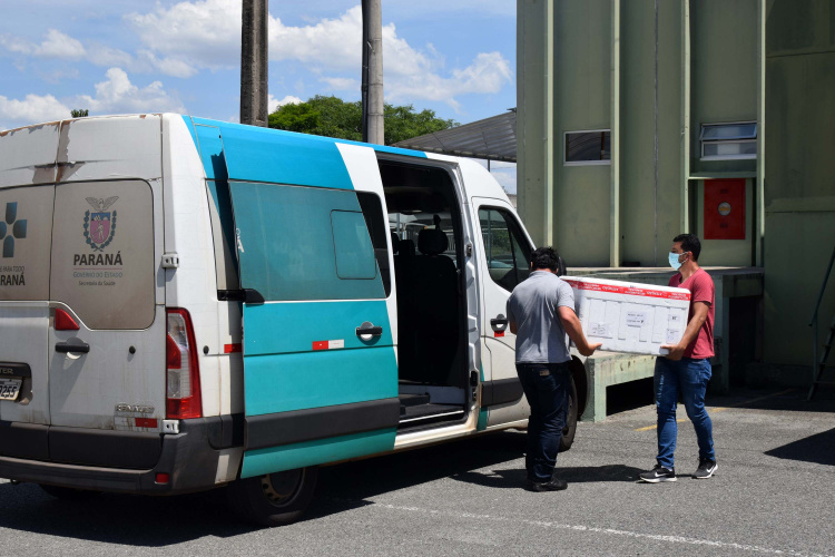 Estado distribui mais 474 mil vacinas contra a Covid-19 . Foto: Américo Antonio/SESA