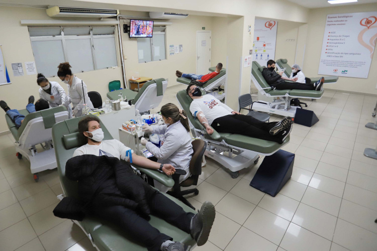 Hemepar celebra Dia Mundial do Doador de Sangue nesta quinta-feira; veja como ajudar. Foto: José Fernando Ogura/AEN