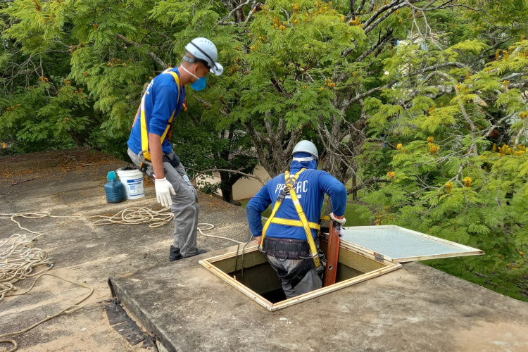 Sanepar recupera reservatórios de água tratada em Foz do Iguaçu
