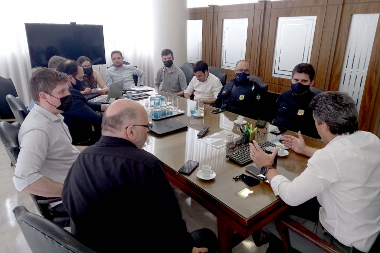 DER, Dnit e polícias rodoviárias definem a canalização do tráfego nas praças de pedágio