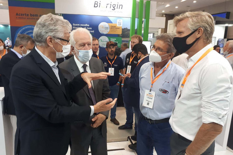 Abertura oficial da III International Fish Congress & Fish Expo Brasil 2021, que se realiza até sexta-feira (26) em Foz do Iguaçu. Foto:SEAB