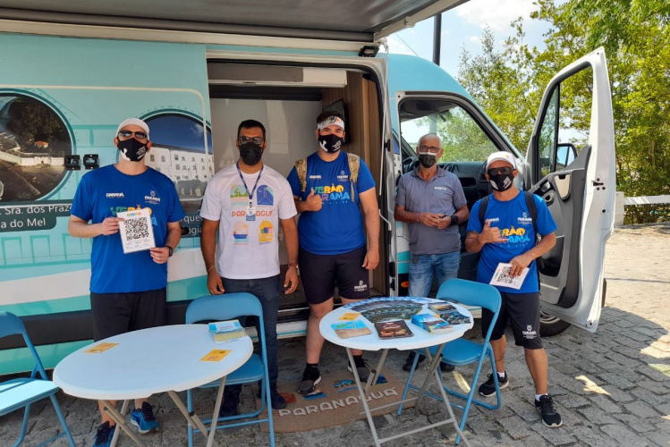 Paraná Turismo dá início às atividades de informações turísticas no Litoral