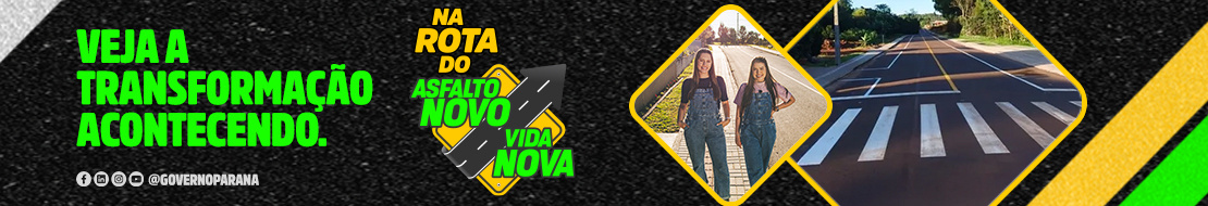 asfalto novo banner