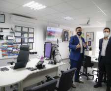 O governador Carlos Massa Ratinho Junior participa nesta quarta-feira (10), da  comemoração de oito anos da criação desse órgão central de controle e combate à corrupção - CGE.    - 10/11/2021