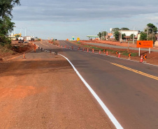 Obras de novo viaduto em Doutor Camargo alteram o trânsito na PR-323 - Curitiba, 26/11/2021 - Foto: DER-PR