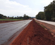 Obras de novo viaduto em Doutor Camargo alteram o trânsito na PR-323 - Curitiba, 26/11/2021 - Foto: DER-PR