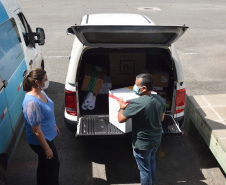 Estado distribui mais 474 mil vacinas contra a Covid-19 . Foto: Américo Antonio/SESA