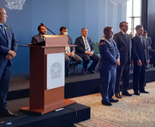 Paraná é contemplado com R$ 12,1 milhões em viaturas, capacetes e acessórios do Ministério da Justiça e Segurança Pública - Brasília, 25/11/2021 - Foto: SESP-PR