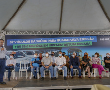 Governo do Estado entrega 67 veículos para Saúde de Guarapuava e Região