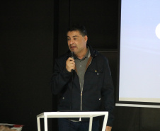 Buscar inovação, gerar conhecimentos e tecnologia e soluções alinhadas às demandas sociais e econômicas do Paraná. Esses os objetivos do programa de inovação implantado em parceria pelo Governo do Estado, por meio da Celepar, e a Hotmilk, ecossistema de inovação da Pontifícia Universidade Católica do Paraná (PUCPR). A  Foto: CELEPAR