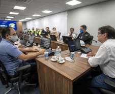 O Porto de Paranaguá foi aprovado esta semana pela auditoria da Comissão Nacional de Segurança Pública nos Portos, Terminais e Vias Navegáveis (Conportos) e terá a sua Declaração de Cumprimento (DC) sem nenhuma pendência.  - Paranaguá, 26/11/2021 - Foto: Claudio Neves/Portos do Paraná