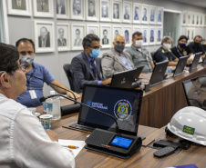 O Porto de Paranaguá foi aprovado esta semana pela auditoria da Comissão Nacional de Segurança Pública nos Portos, Terminais e Vias Navegáveis (Conportos) e terá a sua Declaração de Cumprimento (DC) sem nenhuma pendência.  - Paranaguá, 26/11/2021 - Foto: Claudio Neves/Portos do Paraná