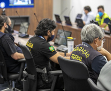 O Porto de Paranaguá foi aprovado esta semana pela auditoria da Comissão Nacional de Segurança Pública nos Portos, Terminais e Vias Navegáveis (Conportos) e terá a sua Declaração de Cumprimento (DC) sem nenhuma pendência.  - Paranaguá, 26/11/2021 - Foto: Claudio Neves/Portos do Paraná