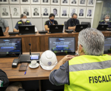 O Porto de Paranaguá foi aprovado esta semana pela auditoria da Comissão Nacional de Segurança Pública nos Portos, Terminais e Vias Navegáveis (Conportos) e terá a sua Declaração de Cumprimento (DC) sem nenhuma pendência.  - Paranaguá, 26/11/2021 - Foto: Claudio Neves/Portos do Paraná