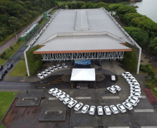 Governador entrega 40 carros para reforçar atendimento da Saúde em CuritibaFoto: Jonathan Campos/AEN