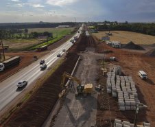 Após um ano de obra, Trevo Cataratas chega a 40% de execução em Cascavel
