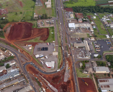 Após um ano de obra, Trevo Cataratas chega a 40% de execução em Cascavel