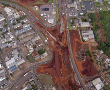 Após um ano de obra, Trevo Cataratas chega a 40% de execução em Cascavel