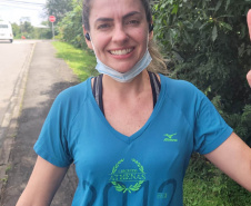 CGE se inspira na Dinamarca para unir ética, solidariedade e exercício físico - DESAFIO – Foi proposto aos servidores da CGE percorrerem simbolicamente os 10.734 quilômetros que separam Curitiba de Copenhague. Eles se comprometeram a caminhar, correr, pedalar ou fazer qualquer atividade física, que é convertida em quilômetros por um aplicativo de celular. Perto de 70% dos servidores da Controladoria-Geral aderiram à iniciativa. - Curitiba, 12/11/2021 - Foto: CGE
