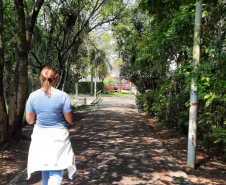 CGE se inspira na Dinamarca para unir ética, solidariedade e exercício físico - DESAFIO – Foi proposto aos servidores da CGE percorrerem simbolicamente os 10.734 quilômetros que separam Curitiba de Copenhague. Eles se comprometeram a caminhar, correr, pedalar ou fazer qualquer atividade física, que é convertida em quilômetros por um aplicativo de celular. Perto de 70% dos servidores da Controladoria-Geral aderiram à iniciativa. - Curitiba, 12/11/2021 - Foto: CGE