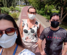 CGE se inspira na Dinamarca para unir ética, solidariedade e exercício físico - DESAFIO – Foi proposto aos servidores da CGE percorrerem simbolicamente os 10.734 quilômetros que separam Curitiba de Copenhague. Eles se comprometeram a caminhar, correr, pedalar ou fazer qualquer atividade física, que é convertida em quilômetros por um aplicativo de celular. Perto de 70% dos servidores da Controladoria-Geral aderiram à iniciativa. - Curitiba, 12/11/2021 - Foto: CGE