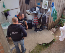 PCPR prende 37 suspeitos e apreende 5 adolescentes por crimes contra o patrimônio
