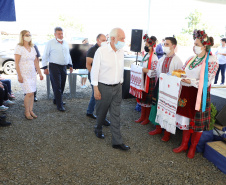 O vice-governador Darci Piana visita a Escola Especial Raio de Luz e a empresa Sepac em Mallet, nesta quarta-feira (1)