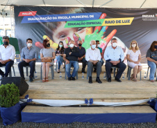 O vice-governador Darci Piana visita a Escola Especial Raio de Luz e a empresa Sepac em Mallet, nesta quarta-feira (1)