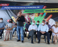 O vice-governador Darci Piana visita a Escola Especial Raio de Luz e a empresa Sepac em Mallet, nesta quarta-feira (1)